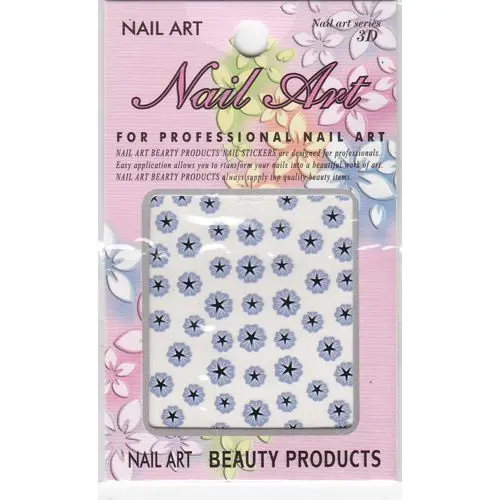 Světle fialové květy - 3D nálepky