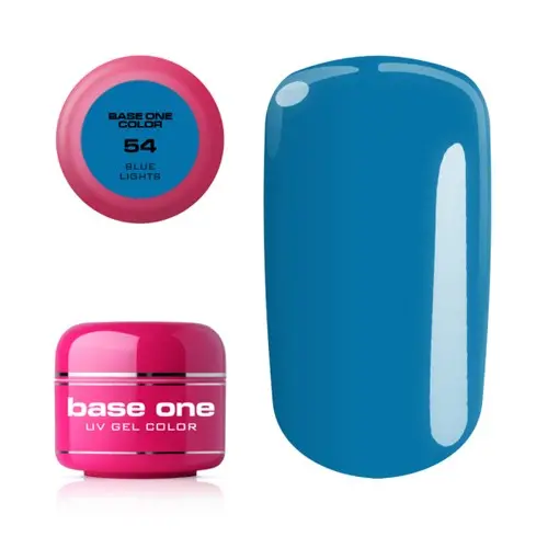 Gel Silcare Base One Color - Blue Lights 54, 5g