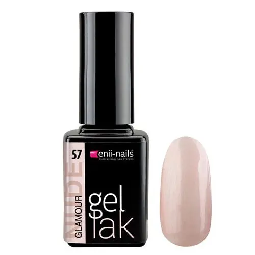 Glamour 57 - ENII Nude UV gelový lak na nehty 11ml