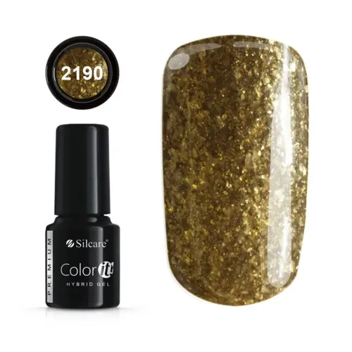 Gel lak -Silcare Color IT Premium Gold 2190, 6g
