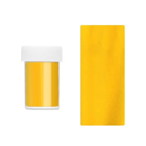 Ozdobná fólie na nehty - zlatá s holografickým leskem