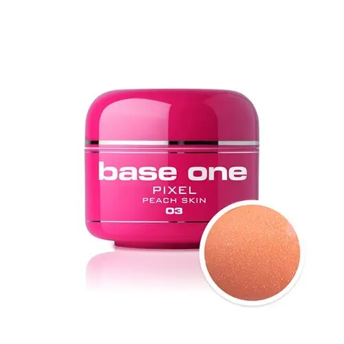 Gel Silcare Base One Pixel – Peach Skin 03, 5g