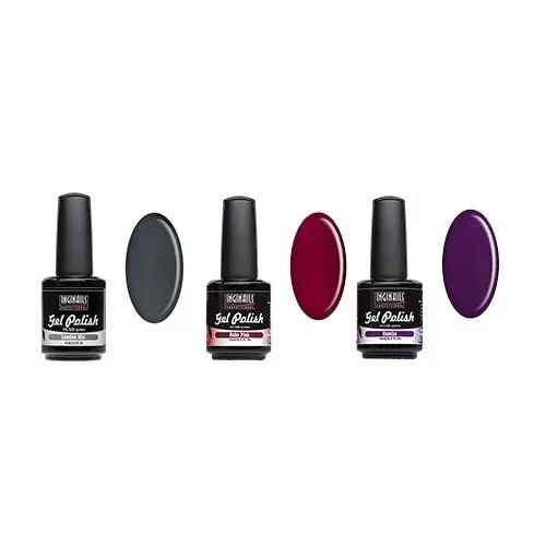 Sada malá - 3 ks vysoce kvalitních gel laků - Dark