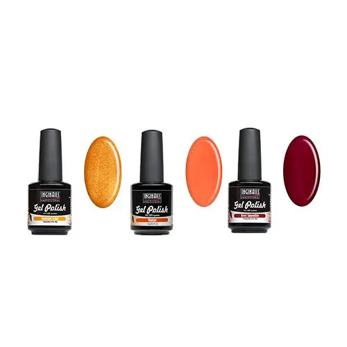 Sada 3 ks vysoce kvalitních gel laků - Warm