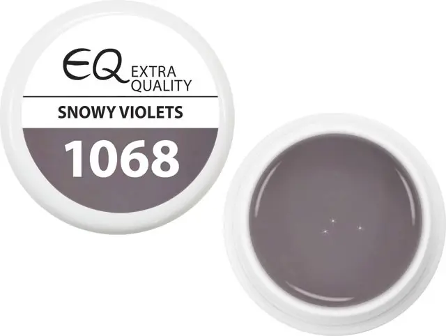 Extra Quality UV gel - 1068 Snowy Violets