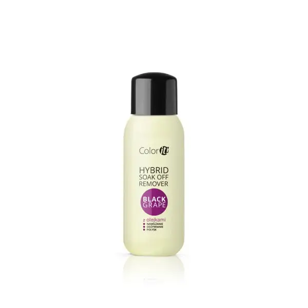 Silcare Hybrid SOAK OFF odstraňovač hybridního gelu s oleji a vůní Black Grape, 100ml