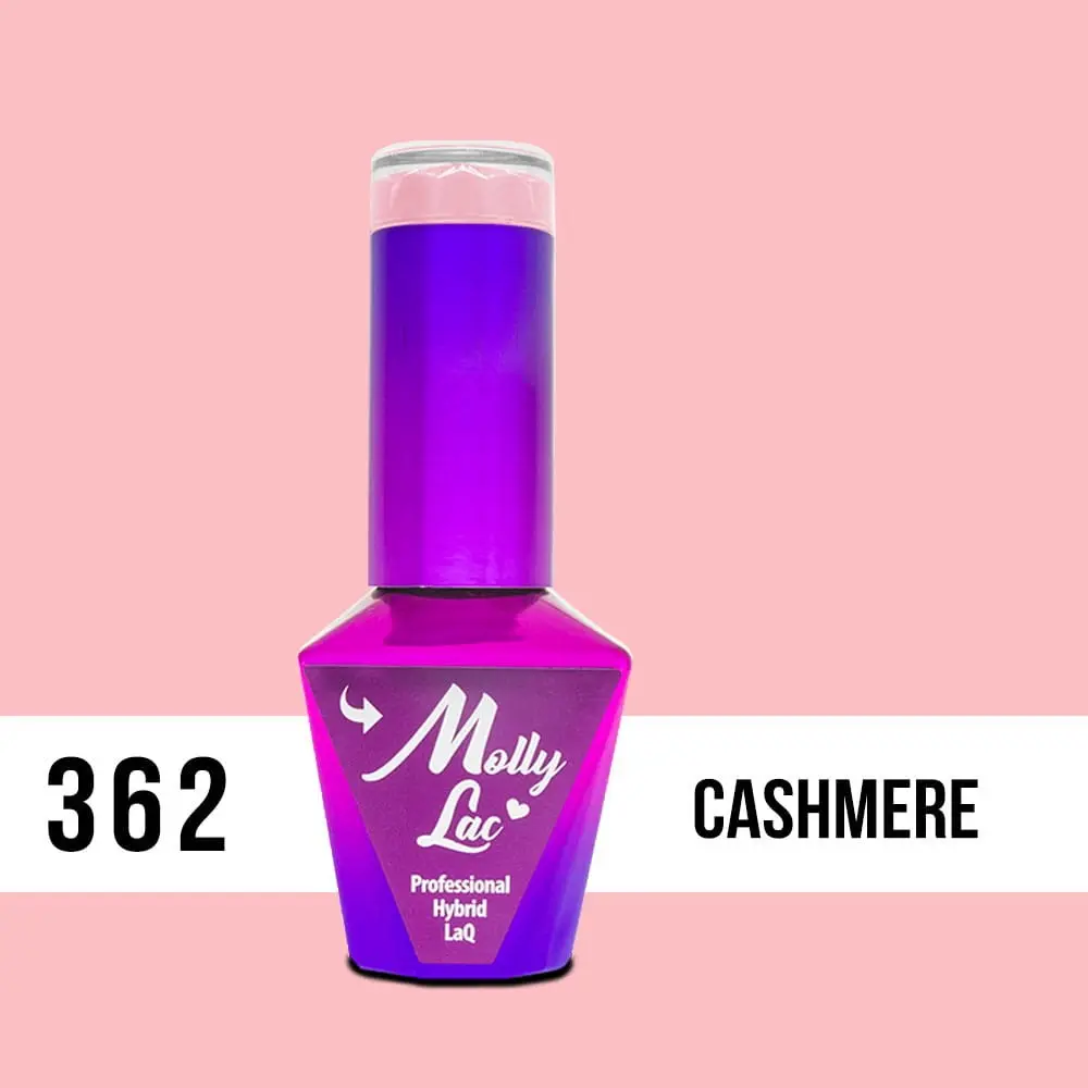 MOLLY LAC UV/LED gel lak Silk Cotton - Cashmere 362, 10 ml