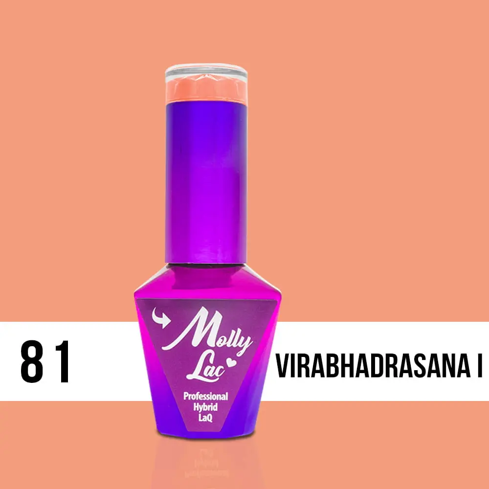 MOLLY LAC UV/LED gel lak Yoga - Virabhadrasana 81, 10ml