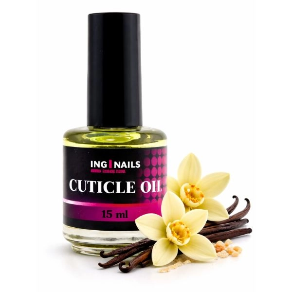 Regenerační nehtový olej Inginails - Cuticle Oil VANILLA YELLOW 15ml
