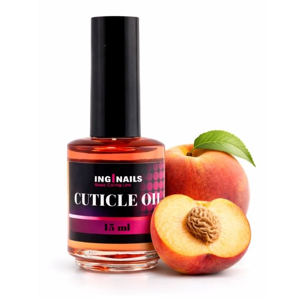 Regenerační nehtový olej Inginails - Cuticle Oil PEACH ORANGE 15ml
