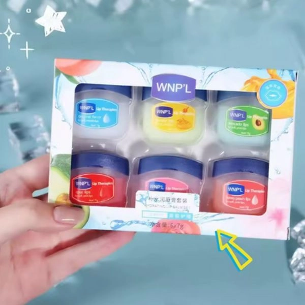 Balzámy na rty, sada 6ks