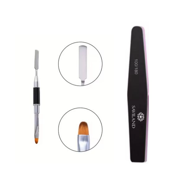 Štětec č. 6 + pilník 100/180