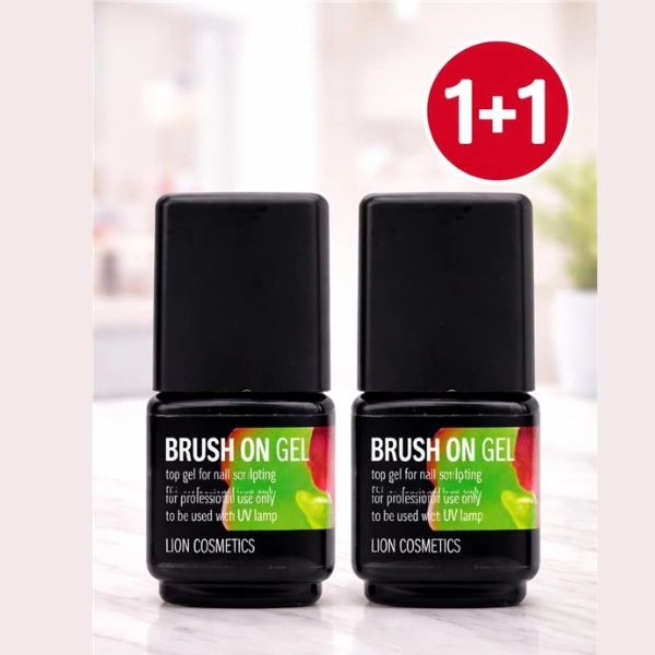 Brush on UV gel - vrchní gel, 12 ml - AKCE 1+1 ZDARMA