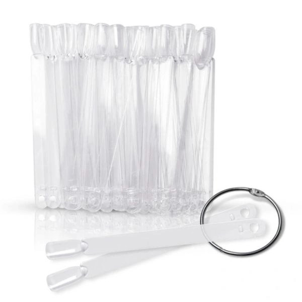 Vzorník, průhledný, 50ks