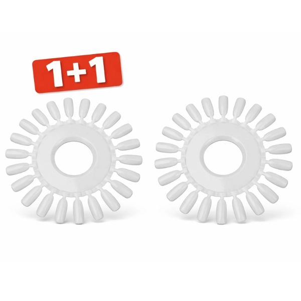 Vzorkovník laků na nehty - natural - AKCE 1+1 ZDARMA