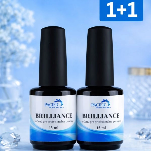 Brilliance - vrchní UV gel s leskem, 15ml - AKCE 1+1 ZDARMA