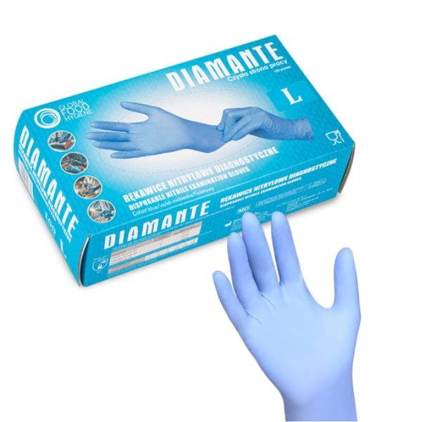 100 ks, kaučukové nepudrované rukavice – velikost L