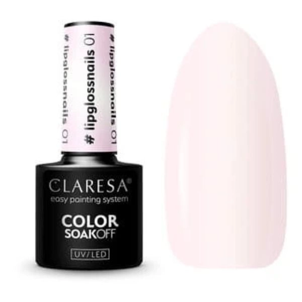 Claresa UV/LED Color Soak Off - Lipglossnails 01, 5g