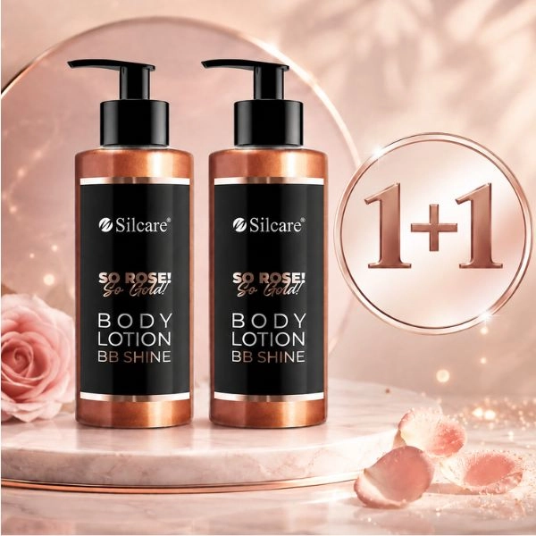 Silcare So Rose! So Gold! BB Shine Body Lotion, 275ml – AKCE 1+1 ZDARMA