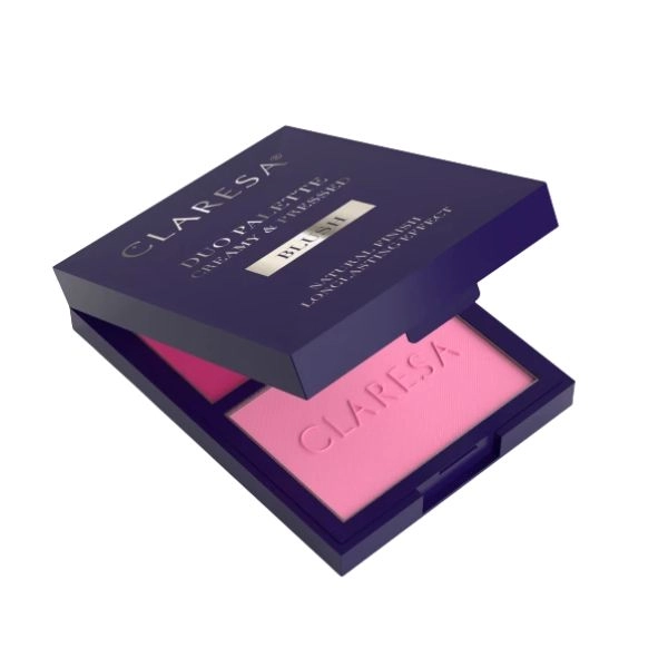 Claresa Duo Palette Creamy & Pressed Blush - 01 Awesome Blossom 9,5g