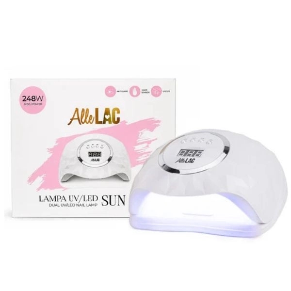 AlleLac Y13, UV/LED lampa 248W, bílá