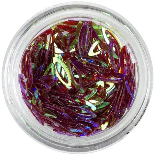 Obrysy očí - bordó