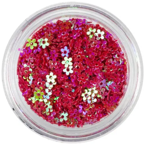 Umělé květy - tmavě červené