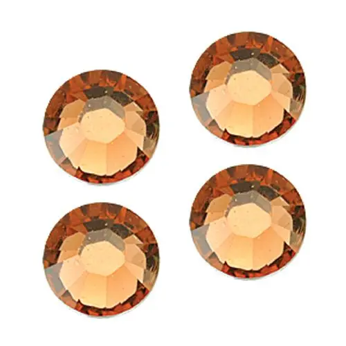 Kamínky na nehty - kávové, 2mm, 50ks