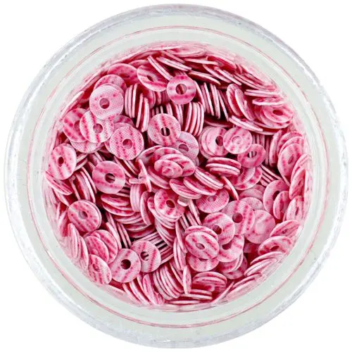 Flitry, CD - světle růžové s růžovými proužky