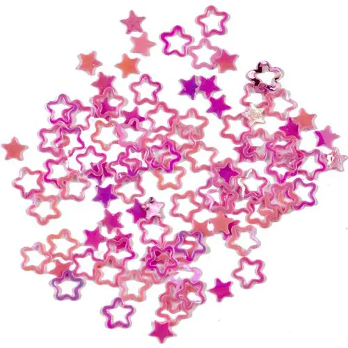Ozdobná hvězda - růžová