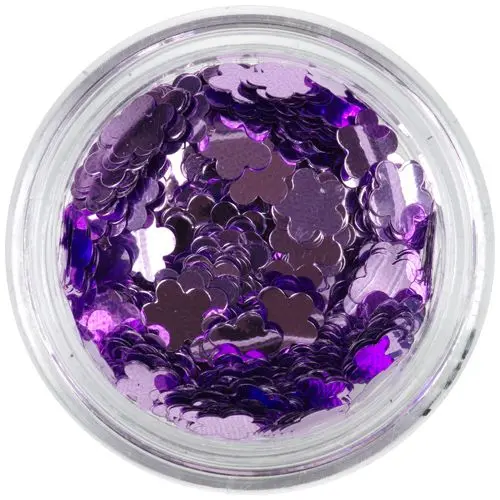 Flitry – květy, světle fialové