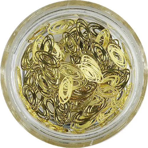 Elipsy - kovové ozdoby