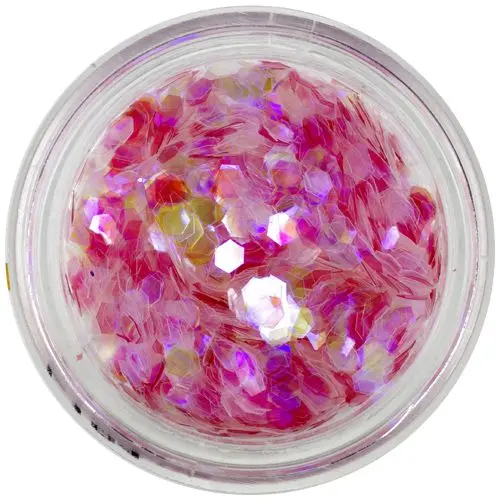 Šestihrany aquaelements - světle růžové