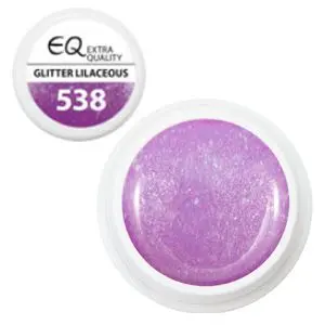 538 – Glitter Lilaceous, barevný UV gel 5g