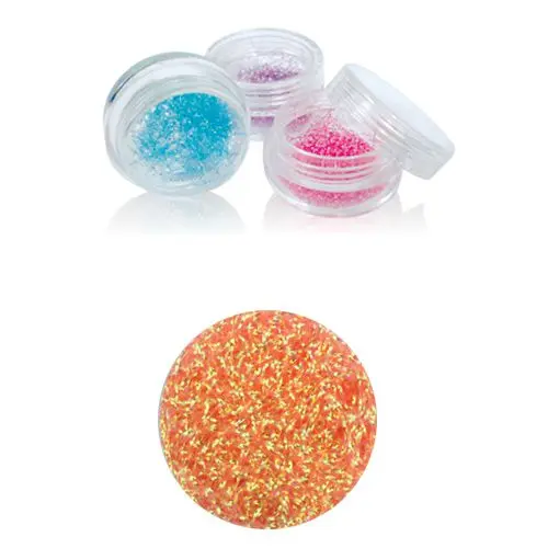 Ozdobné nitky - světle oranžové, dlouhé