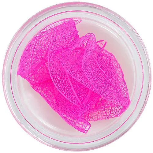 Růžové lístky na nehty - sušené