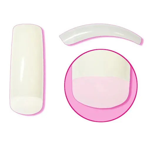 Royal Overlap Natural, č. 8 - tipy na nehty, 50 ks