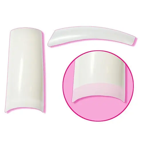 Tipy na nehty č.8 - Royal Salon White, 50ks