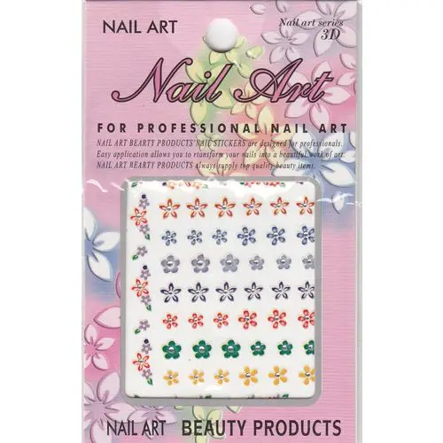 Mix květů - 3D nálepka