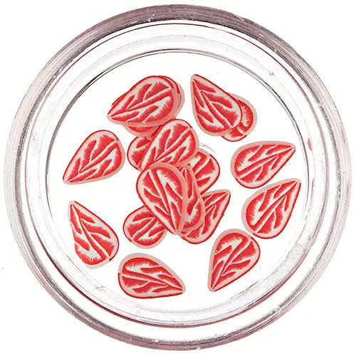 Nařezané lístečky na zdobení nehtů