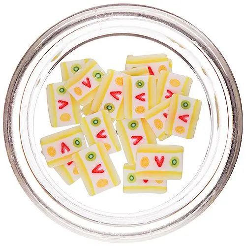 Fimo ozdoby - nařezaný ovocný řez